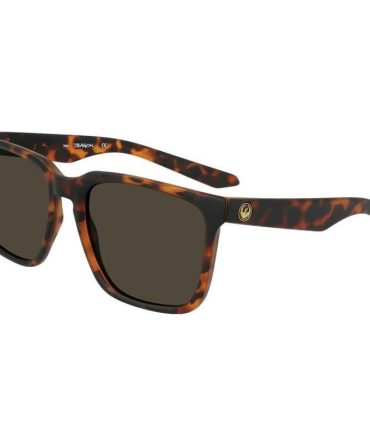 Dragon Eyewear Baile XL SunglassesMatte Dark Tortoise/Brown LL Polarised Lenses