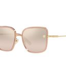 Vogue Eyewear VO5427S SunglassesTransparent Brown/Brown Gradient Lenses