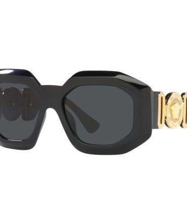 Versace VE4424U SunglassesBlack/Dark Grey Lenses