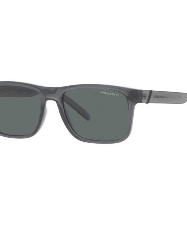 Arnette Bandra AN4298 SunglassesTransparent Grey/Dark Grey Polarised Lenses