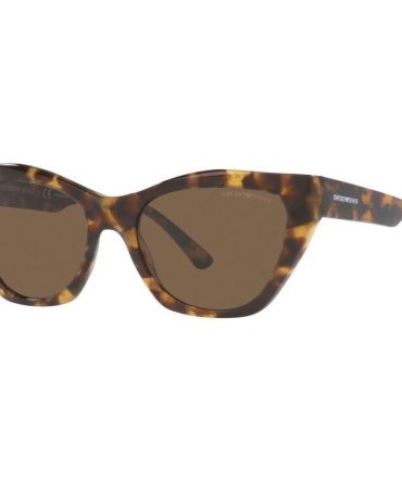 Emporio Armani EA4176 SunglassesShiny Brown Havana/Brown Lenses
