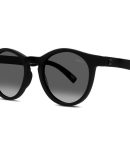 Liive Greed SunglassesMatte Black Floating/Blue Mirror Polarised Lenses