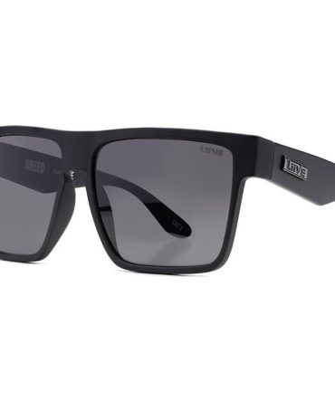Liive Greed SunglassesMatte Black/Grey Lenses