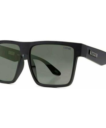 Liive Greed SunglassesMatte Black/Grey Polarised Lenses