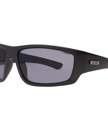 Liive Kuta SunglassesMatte Black/Smoke Lenses
