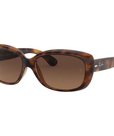 Ray-Ban Jackie Ohh RB4101 SunglassesHavana/Brown Gradient Glass Lenses