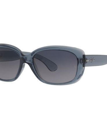 Ray-Ban Jackie Ohh RB4101 SunglassesTransparent Blue/Blue Gradient Polarised Glass Lenses