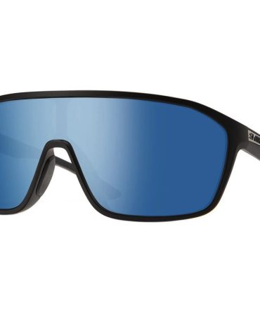 Smith Boomtown SunglassesMatte Black/Chromapop Blue Mirror Polarised Lenses