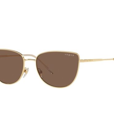 Vogue Eyewear VO4233S SunglassesGold/Dark Brown Lenses