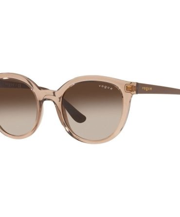 Vogue Eyewear VO5427S SunglassesTransparent Brown/Brown Gradient Lenses