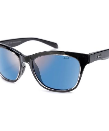 Zeal Optics Duskwing SunglassesBlack Mirror/Horizon Blue Mirror Polarised Lenses