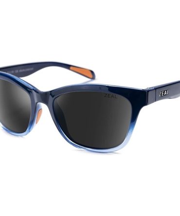 Zeal Optics Duskwing SunglassesCobalt Fade/Dark Grey Polarised Lenses