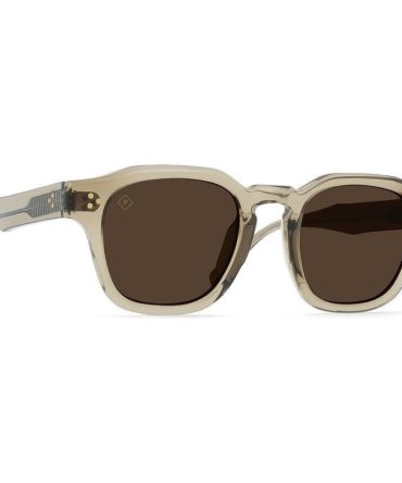 Raen Rune SunglassesGhost/Vibrant Brown Polarised Lenses