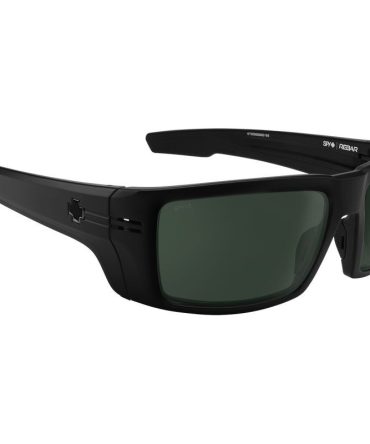 Spy Rebar SunglassesMatte Black/Happy Grey Green Lenses