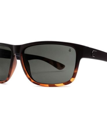 Volcom Baloney SunglassesMatte Darkside/Grey Polarised Lenses