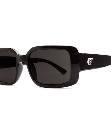 Volcom True SunglassesGloss Black/Grey Lenses