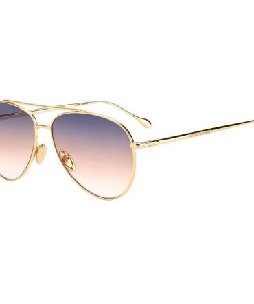 Isabel Marant Milo IM 0011/S SunglassesRose Gold/Grey and Fuchsia Gradient Lenses