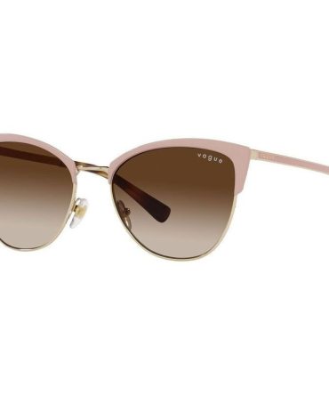 Vogue Eyewear VO4251S SunglassesTop Beige Pale Gold/Brown Gradient Lenses
