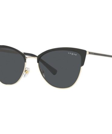 Vogue Eyewear VO4251S SunglassesTop Black Pale Gold/Dark Grey Lenses