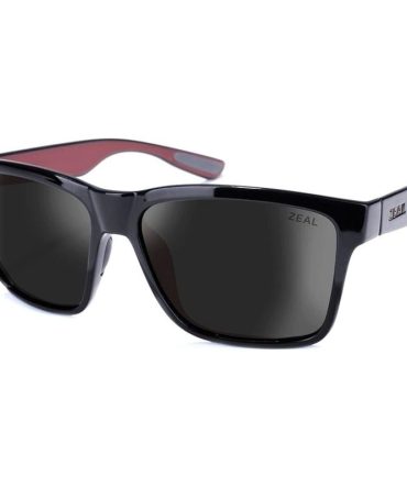 Zeal Optics Mason SunglassesGloss Black/Dark Grey Polarised Lenses