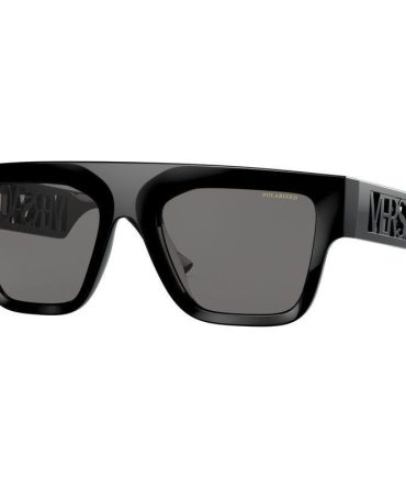 Versace VE4430U SunglassesBlack/Dark Grey Polarised Lenses