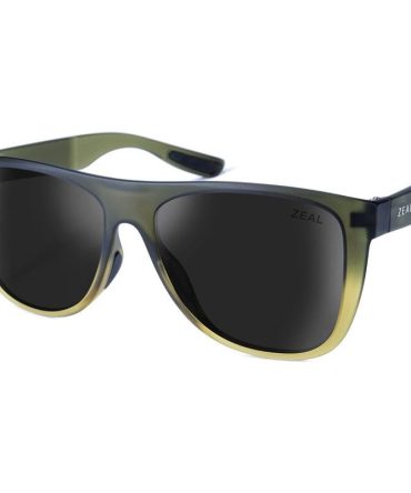Zeal Optics Minturn SunglassesOlive Green/Dark Grey Polarised Lenses