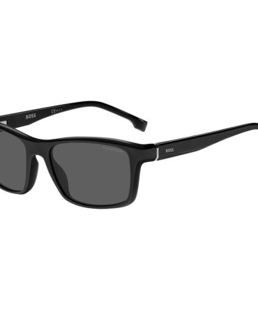 Boss 1374/S SunglassesMatte Black/Grey Polarised Lenses
