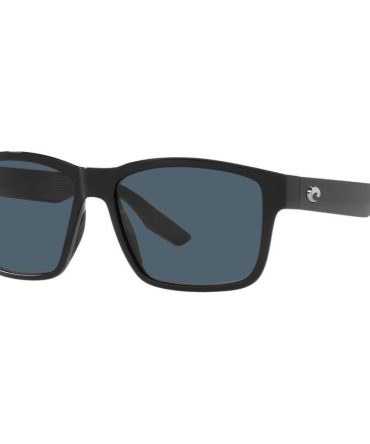 Costa Del Mar Paunch SunglassesBlack/Grey Polarised Lenses