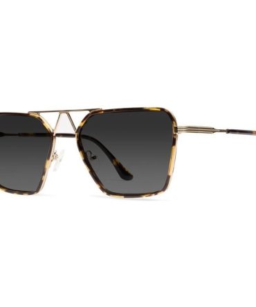 Vieux Louvre SunglassesMaple/Smoke Gradient Lenses