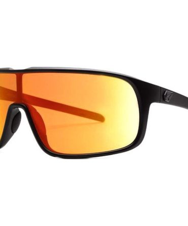 Volcom Macho SunglassesMatte Black/Grey Red Mirror Lenses
