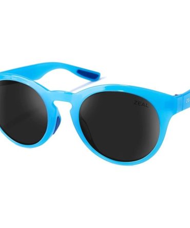 Zeal Optics Paonia SunglassesCyan/Dark Grey Polarised Lenses