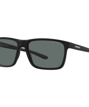 Arnette Sokatra AN4323 SunglassesMatte Black/Dark Grey Polarised Lenses