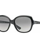 7783GLT Women’s Plastic Large Striped Glitter Cat Eye Frame