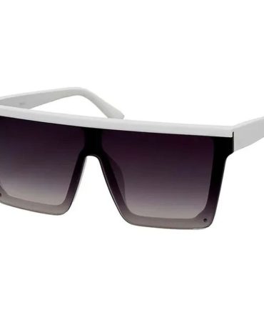 JS Eyewear 7665 SunglassesWhite/Smoke Gradient Lenses