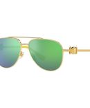 Versace VE2199 SunglassesHavana/Orange Polarised Lenses