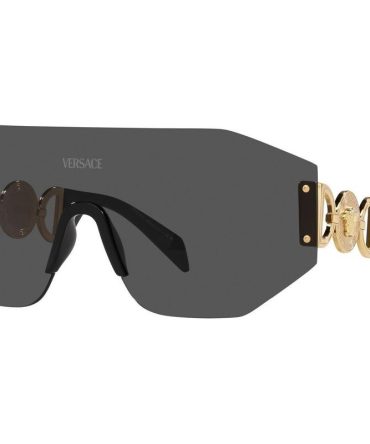 Versace VE2258 SunglassesDark Grey/Dark Grey Lenses