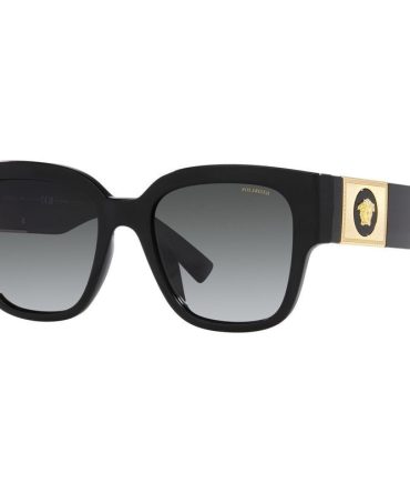 Versace VE4437U SunglassesBlack/Grey Gradient Polarised Lenses