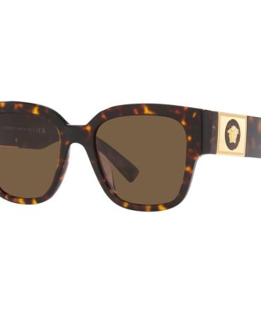 Versace VE4437U SunglassesHavana/Dark Brown Lenses