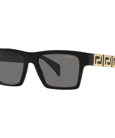 Versace VE4445 SunglassesBlack/Dark Grey Polarised Lenses
