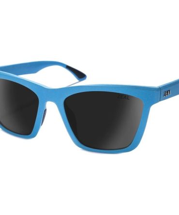Zeal Optics Cumulus SunglassesSky/Dark Grey Polarised Lenses