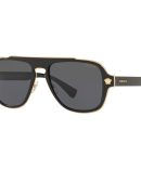 4808 Unisex Metal Large Square Aviator