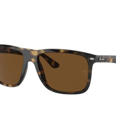 Ray-Ban Boyfriend Two RB4547F SunglassesHavana/Brown Polarised Glass Lenses