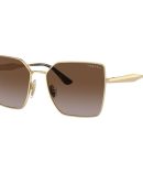 Vogue Eyewear VO4284S SunglassesRose Gold/Grey Dark Blue Gradient Lenses