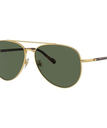 Vogue Eyewear VO4290S SunglassesGold/Dark Green Polarised Lenses