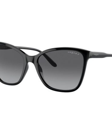 Vogue Eyewear VO5520S SunglassesBlack/Grey Gradient Polarised Lenses