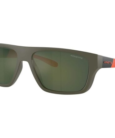Arnette Hijiki AN4330 SunglassesMilitary Green/Light Green Petrol Mirror Lenses