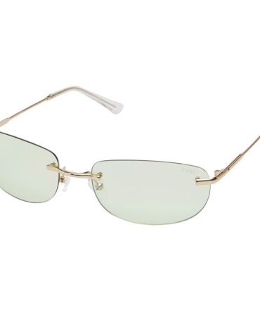 ROC Quirk SunglassesGold/Green Mirror Lenses