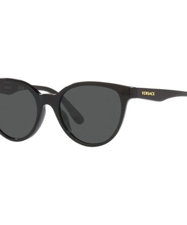 Versace Kids VK4427U SunglassesBlack/Dark Grey Lenses – Kids