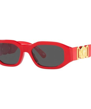 Versace Kids VK4429U SunglassesRed/Dark Grey Lenses – Kids