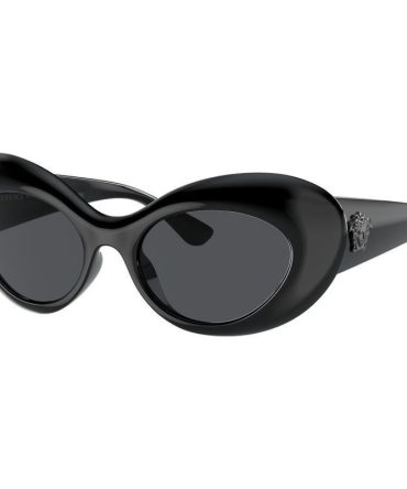 Versace VE4456U SunglassesBlack/Dark Grey Lenses